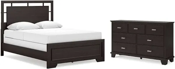 Ashley Covetown Panel Bed Dresser