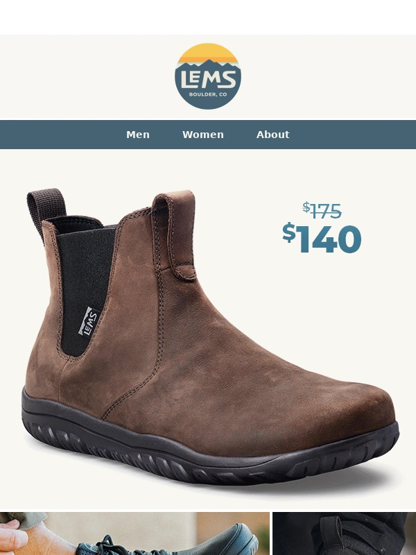 Lems Shoes - 20% Off All Styles - Don’t Miss Out!