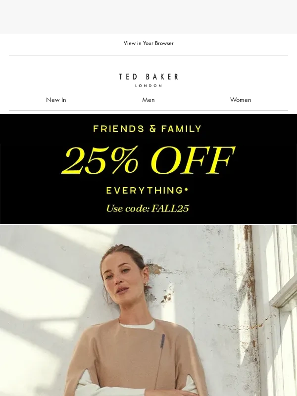 Ted Baker - AW23: The Outerwear Edit