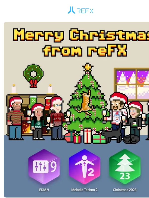 reFX - Christmas Sale,FREE NEXUS4 expansion "Christmas 2023"