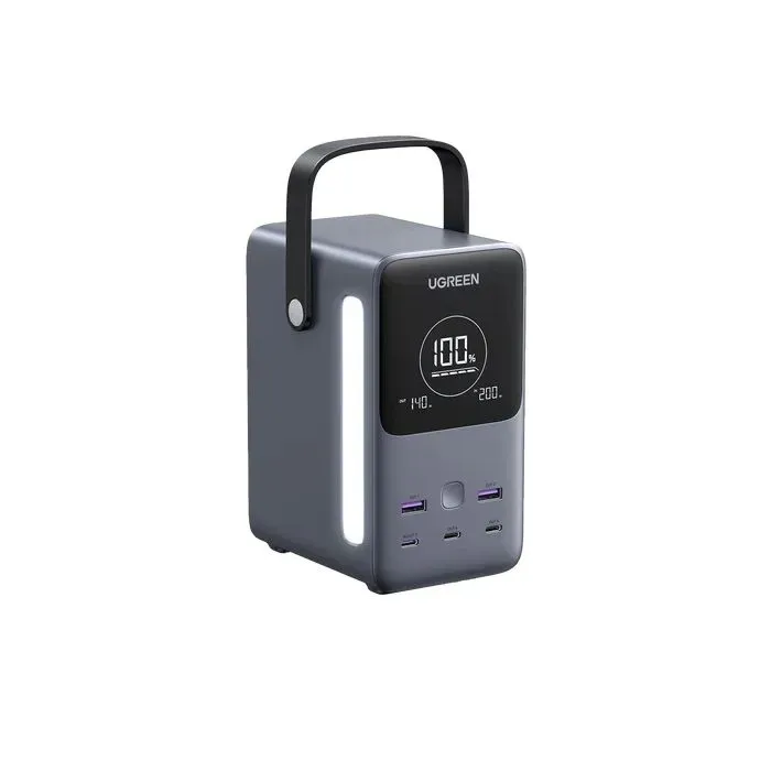 UGREEN UGREEN PB770 300W 153.6Wh 48000mAh Handheld Power Bank External Digital Display Battery Power Supply with 1 Input & 5 Outputs Support PD3.1 FAS
