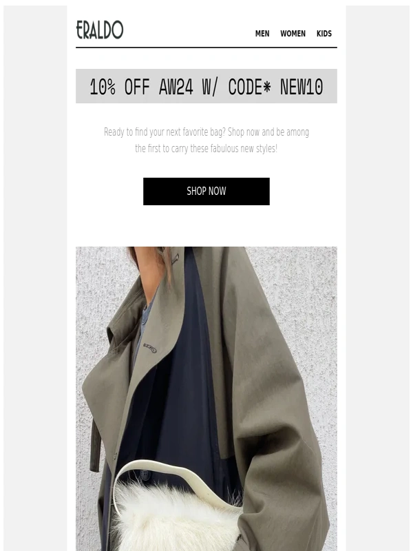 Eraldo - New Bag Arrivals Just In!