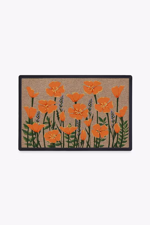 Poppy Fields Doormat