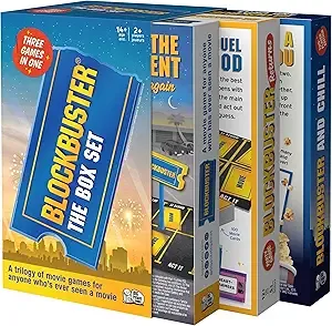 Blockbuster Trilogy Party Game $13.36 + Free Shipping w/ Prime or on orders over $35