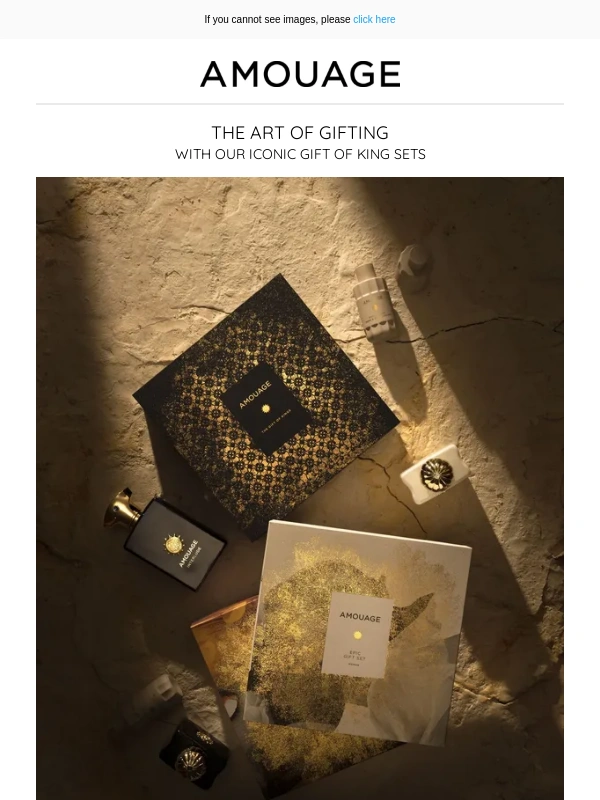 Amouage - Introducing The Gift of King Sets