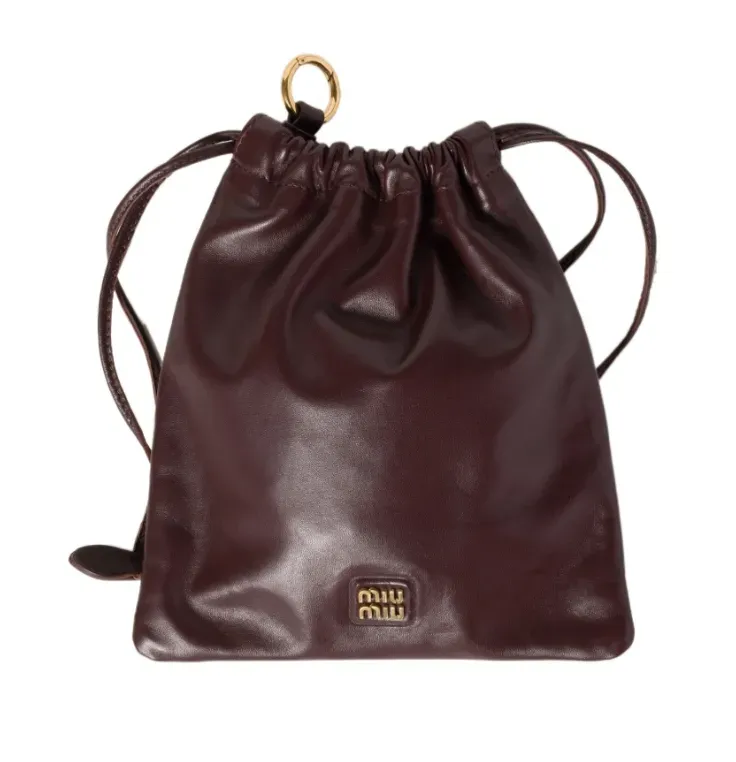 Miu Miu drawstring mini bag