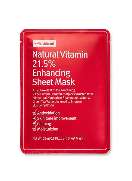 Wishtrend Natural Enhancing Sheet Mask