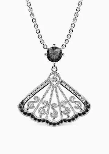 "At Last" Round Cut Necklace