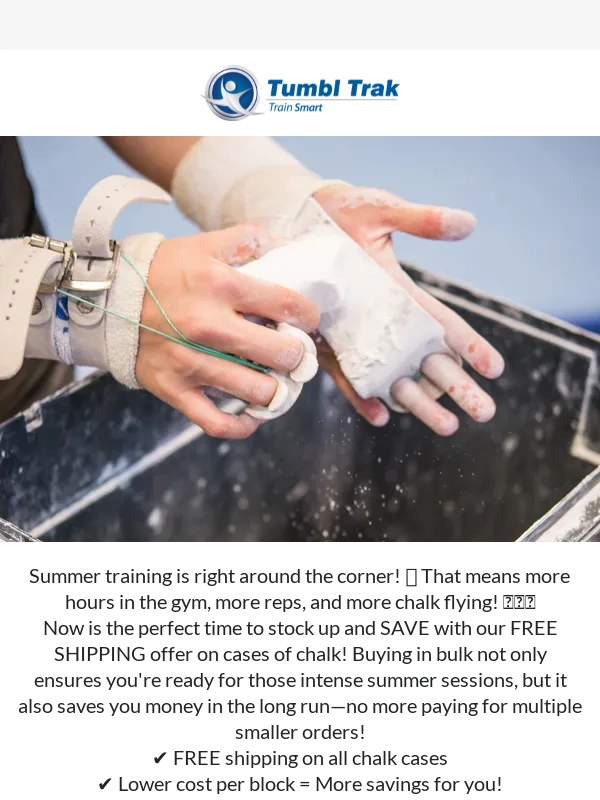 Tumbl Trak - Stock Up & Save – Free Shipping on Cases of Chalk! ?