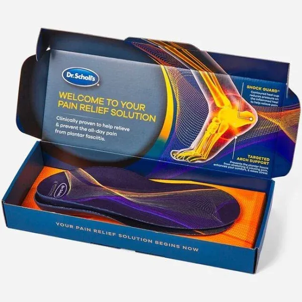 Dr. Scholl's Performance Sized-to-Fit Plantar Fasciitis Insoles