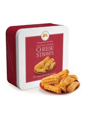 Traditional Cheddar Cheese Straws 10 oz. Tin
