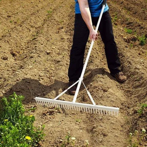 Heavy-Duty Multipurpose Aluminum Landscape Rake
