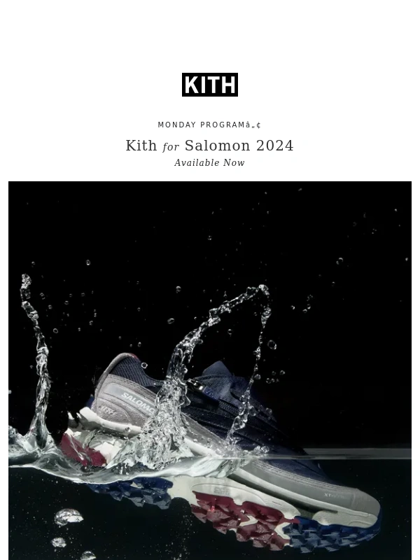 Kith - Monday Program™ | Kith for Salomon 2024