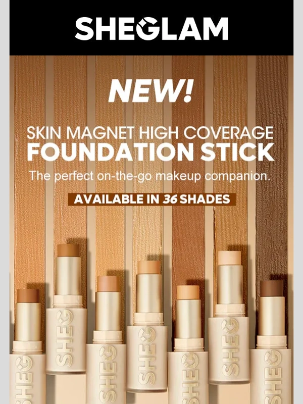 SHEGLAM - NEW: The secret to flawless skin ?