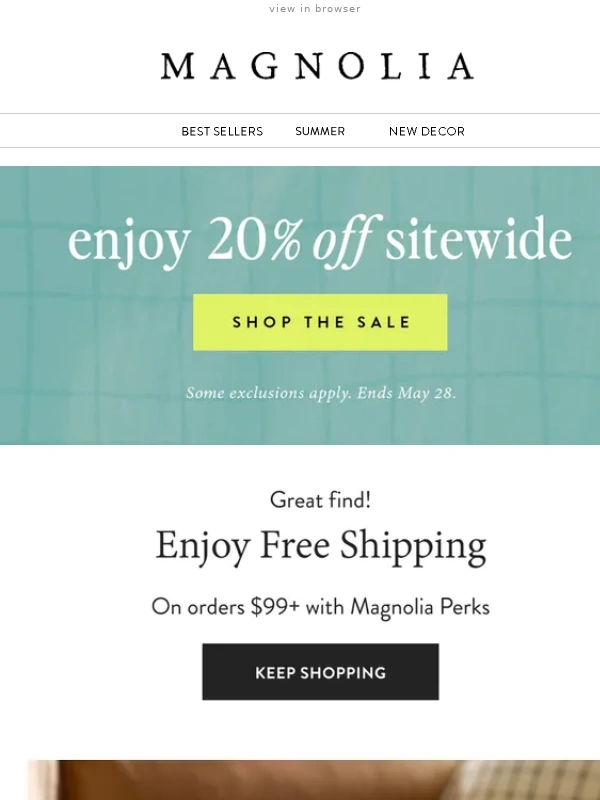 Magnolia Market - This sale is going away