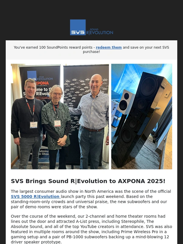 SVS - “Cheek-Shaking Fun!” SVS Owner Profile with Ten SB17-Ultra Subwoofers! + AXPONA Recap