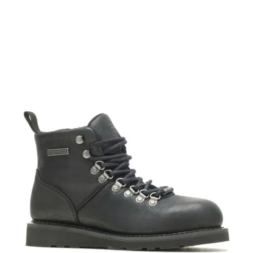Harley-Davidson Denway 4″ D87233 Womens Black Leather Motorcycle Boots