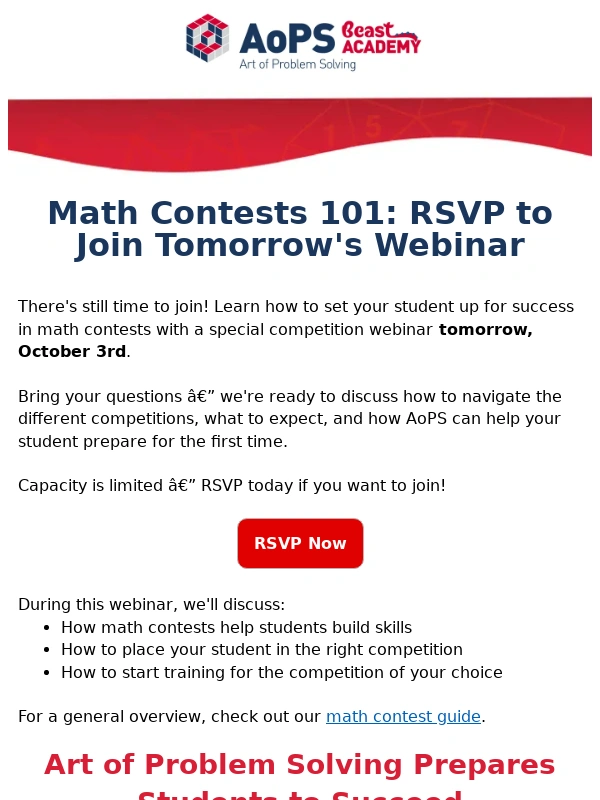 Beast Academy - Math Contests 101: Find out what it takes to join a math competition