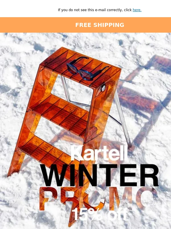 Kartell - Revolutionize winter with an explosion of color