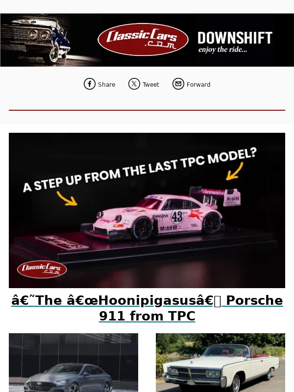 ClassicCars.com - ‘The “Hoonipigasus” Porsche 911 from TPC