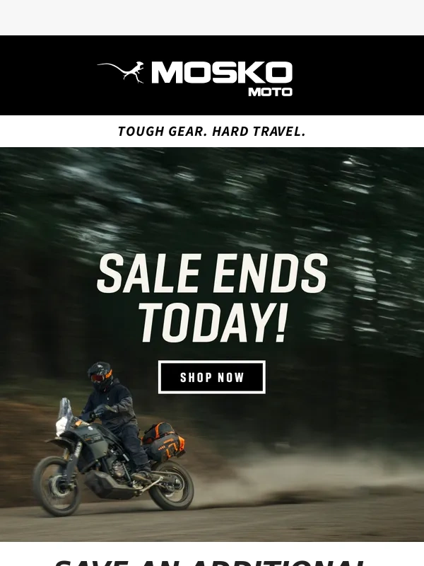 Mosko Moto - Additional 5% Off Discount,Today Only! Final day