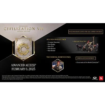Sid Meier's Civilization VII Deluxe Edition (Xbox Series X) $62.79 + Free Shipping