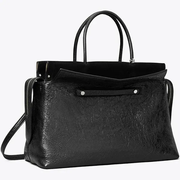 Tory Burch Women's Large Mercer Distressed Satchel
