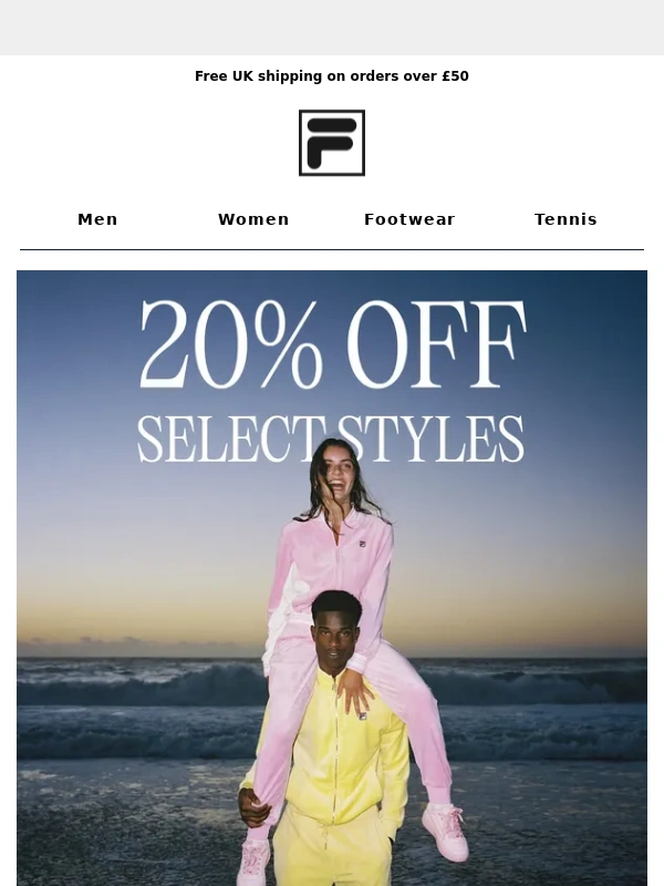 FILA - Save on a tracksuit set! ?