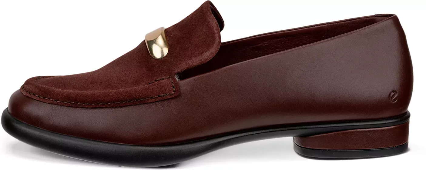 ECCO Sculpted LX - Women's Leather Loafer - Brown