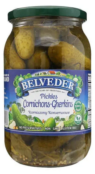 Belveder Cornichons-Gherkins Pickles