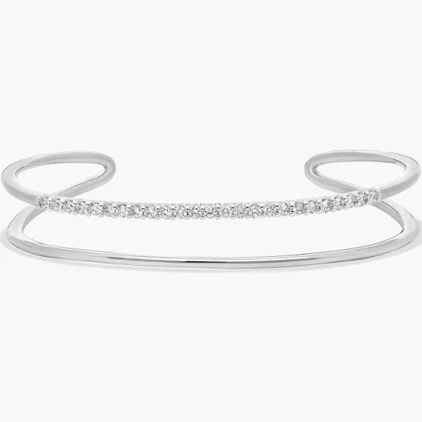 Blue Nile 1 ct. tw. Duo Diamond Bangle Bracelet in 14K Yellow Gold