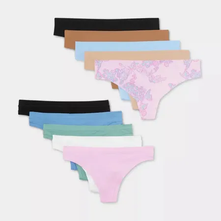 10-Pack Auden Women's Underwear (Various) $22.50 ($2.25 Each), 6-Pack Auden Women's Cotton Underwear (Various) $9 ($1.50 Each) + FS w/ Target 360, Circle Card or $35+