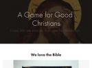 A Game For Good Christians