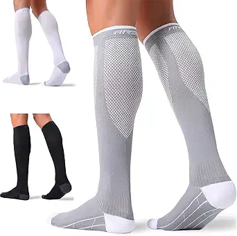 FITRELL 3 Pairs Compression Socks for Women and Men $15. F/S for Amazon primers.