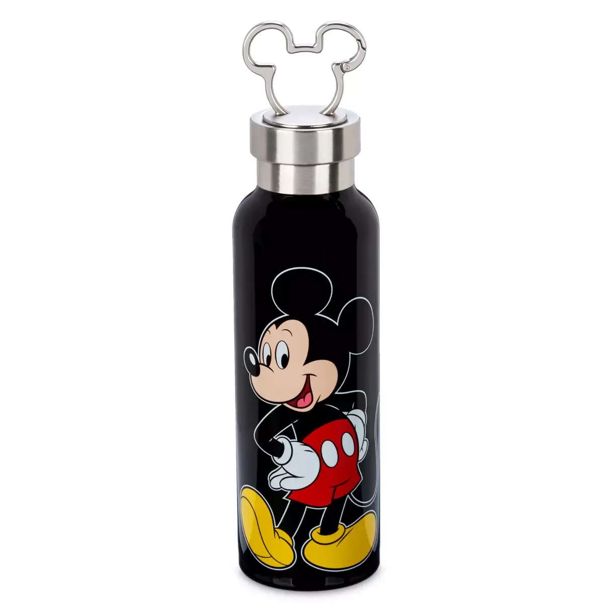 Mickey Mouse Stainless Steel Water Bottle with Clip