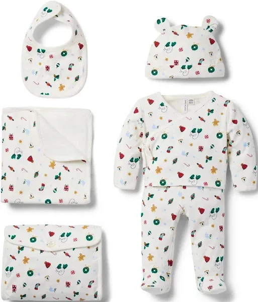 Baby Bundle Of Love Holiday Gift Set - Jet Ivory Holiday Icon