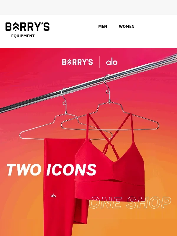 Barry's  - Enter: ALO at The Barry’s Shop