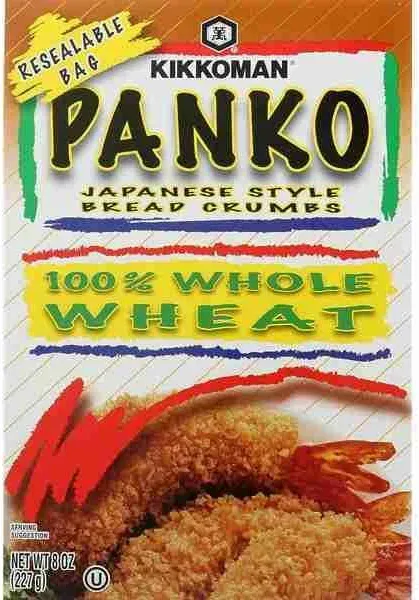 Kikkoman Whole Wheat Panko Bread Crumbs