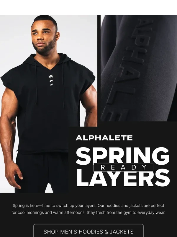 Alphalete Athletics - Today’s priority: layers we love