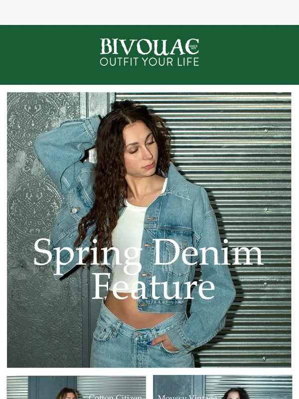 Bivouac Ann Arbor - ? Spring’s Out,Denim’s In: Your New Season Staples Await