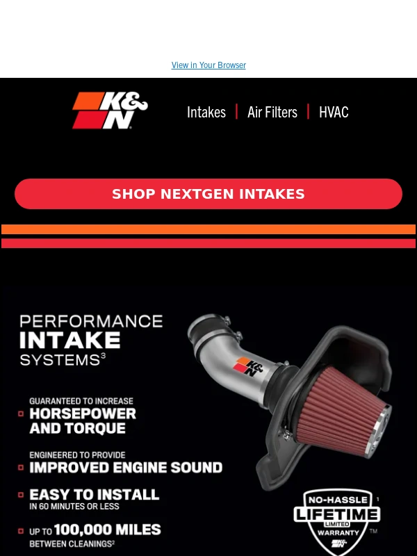 K&N Filters - ?? New K&N® NEXTGEN Intakes Just Added ? Get Unmatched Power & Iconic Style! ?