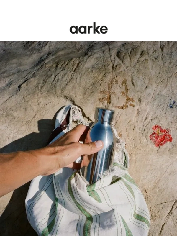 Aarke - New: The Aarke To-Go Bottle in sleek stainless steel