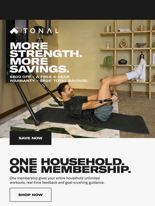 Tonal - One membership for the whole family