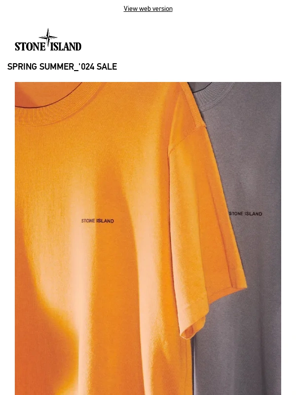 Stone Island - Spring Summer_'024 Sale: polos & t-shirts