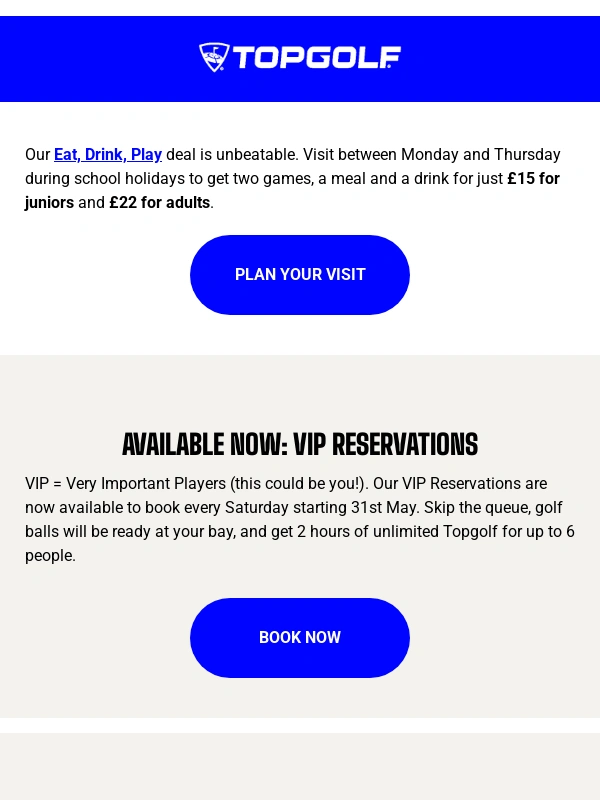 TopGolf - More Ways To Play at Topgolf