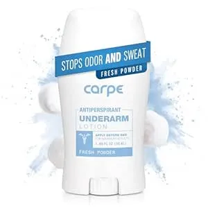 Carpe - Underarm Antiperspirant and Deodorant, Fresh Powder Scent