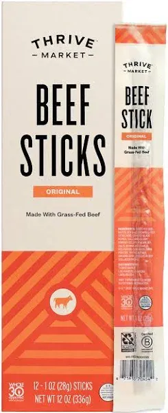 Thrive Market Grass-Fed Beef Sticks