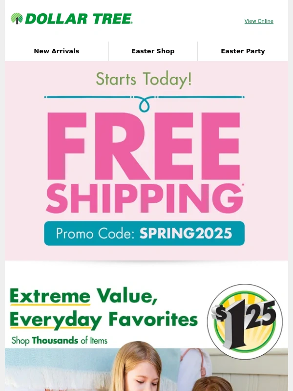 Dollar Tree - ❗️FREE SHIPPING* Starts Today❗️