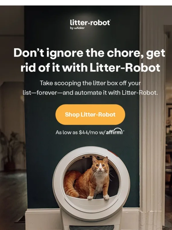 Litter Robot - Revolutionize your litter box routine