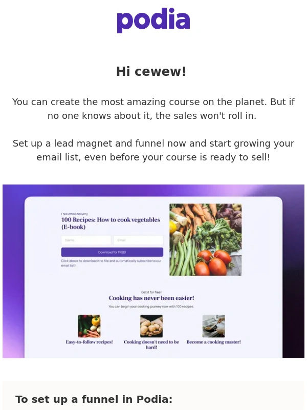 Podia - Before you start building your course,read this (time saver!)
